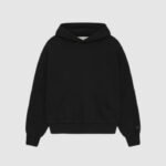 essentials classic hoodie black streetwear