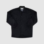 essentials fear of god black coach jacket lightweight streetwear