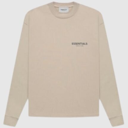 essentials half zipper carl’s coffee brown pullover streetwear