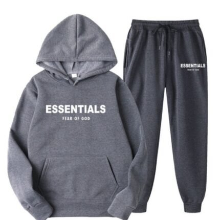 essentials hoodie dark fear of god premium streetwear